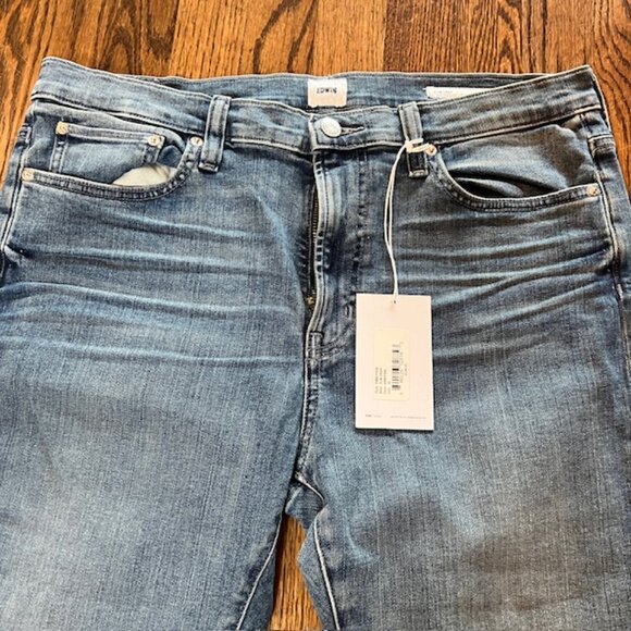 Edwin (Anthropologie) Elin Crop Straight Jeans Women’s 32 Ambition Wash - Picture 4 of 10